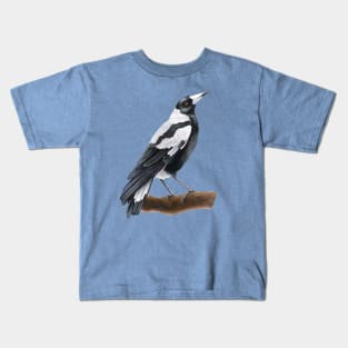 Australian Magpie Kids T-Shirt